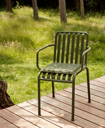 Palissade zitkussen - olive, voor stoel en armstoel - HAY