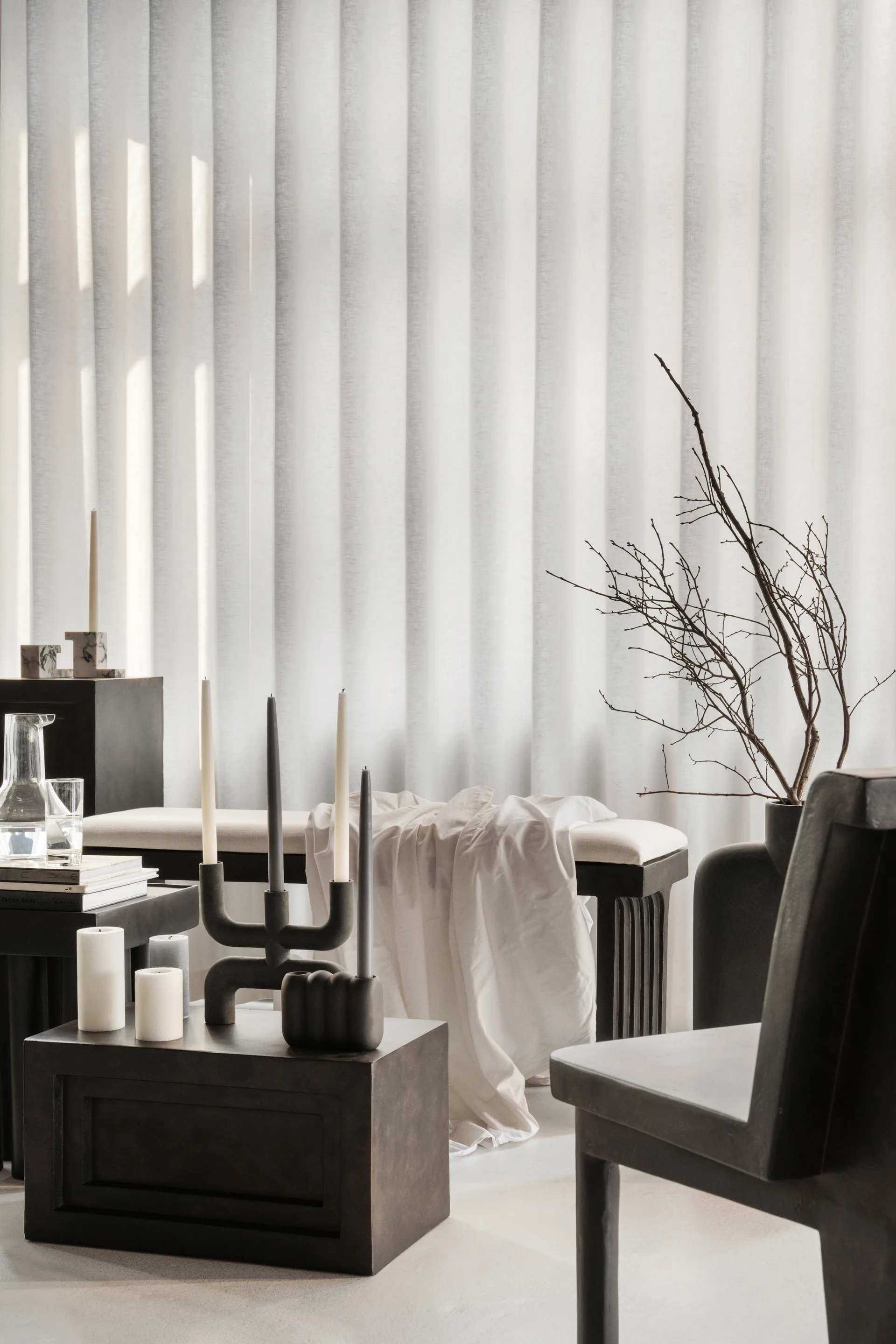 Arc bankkussen linnen 35x120 cm, Linen 101 Copenhagen