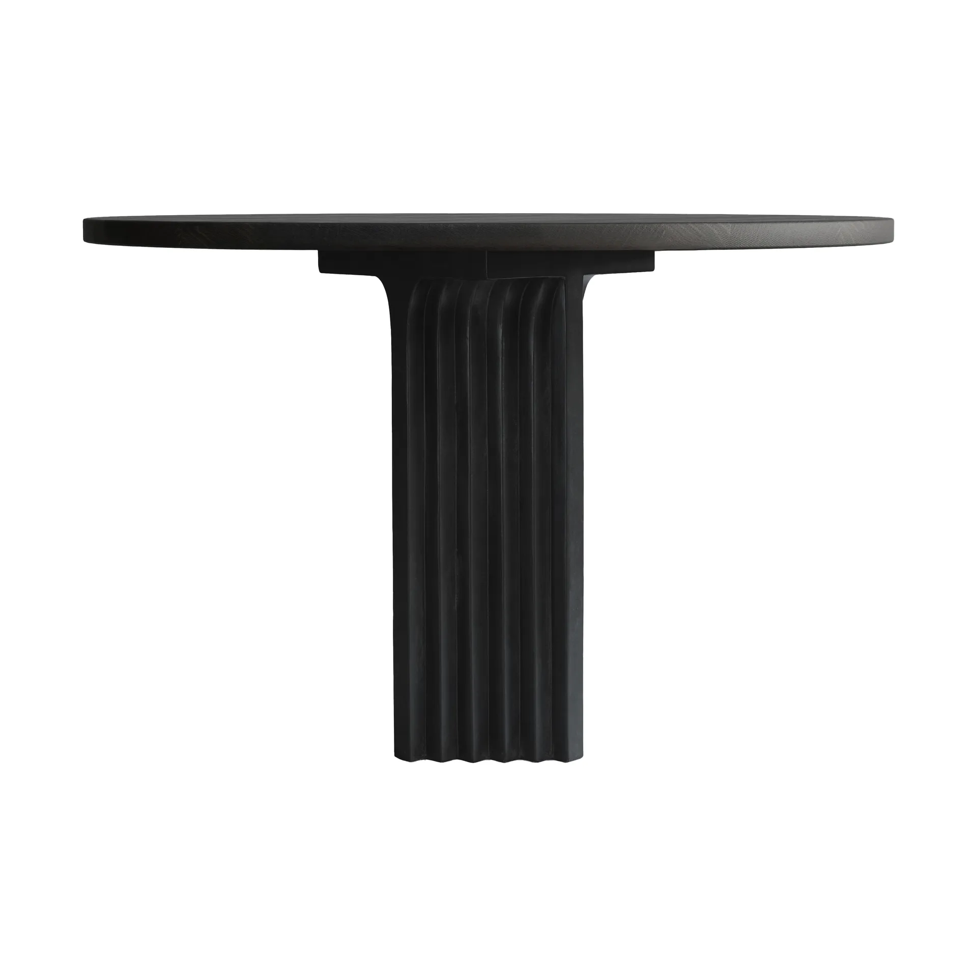 Arc eettafel Ø120 cm, Coffee black eiken 101 Copenhagen