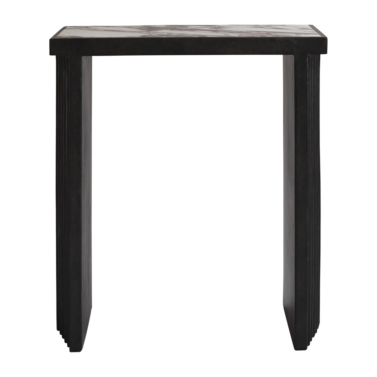 101 Copenhagen Arc tafel 33,5x70 cm Calacatta | Scandinavisch Interieur | Bijzettafels | Zwart