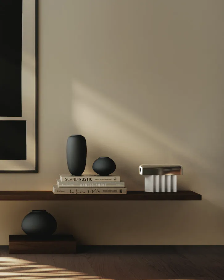 Beetle draagbare tafellamp, Chrome 101 Copenhagen