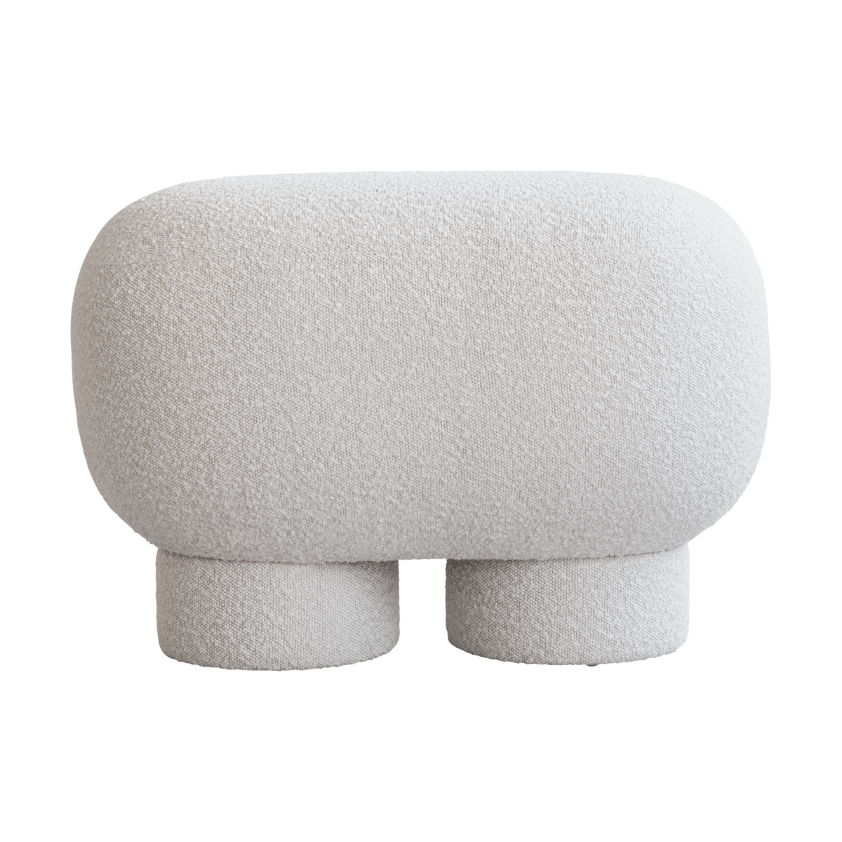 101 Copenhagen Big Foot bank petit Nubuck | Scandinavisch Interieur | Fauteuils, krukken & hockers | Beige