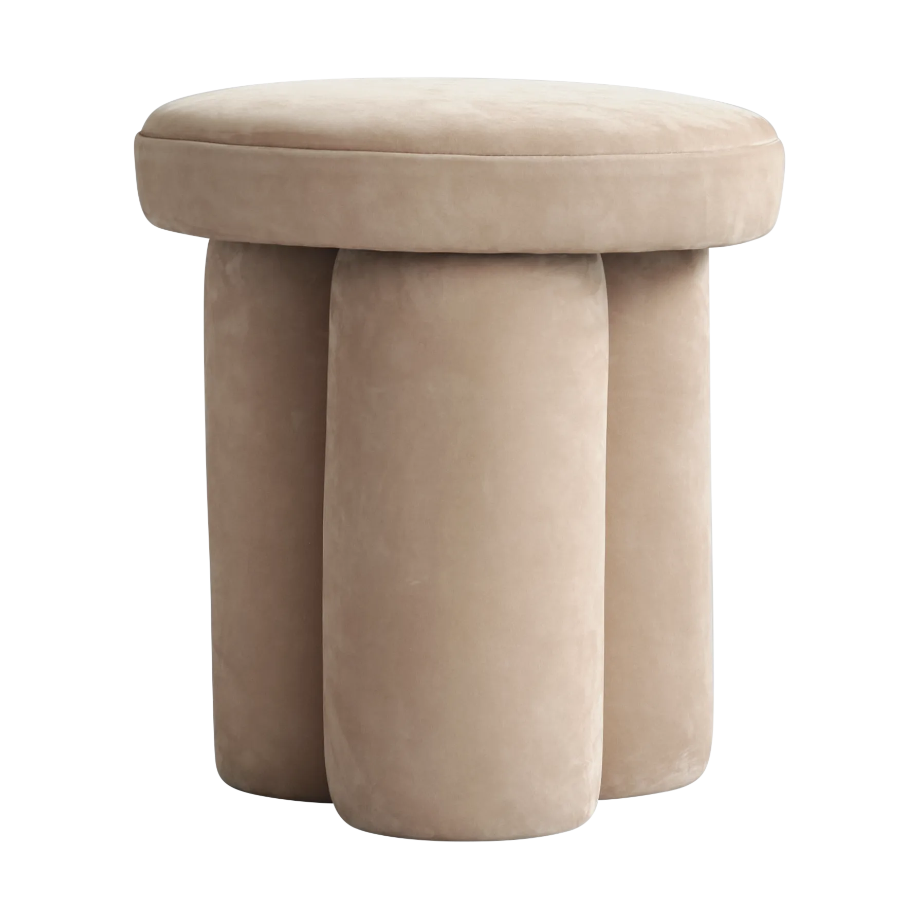 Big Foot kruk Ø38x43 cm, Nubuck 101 Copenhagen