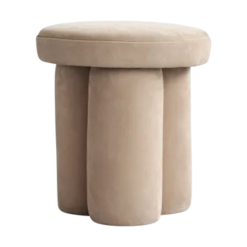 Big Foot kruk Ø38x43 cm - Nubuck - 101 Copenhagen