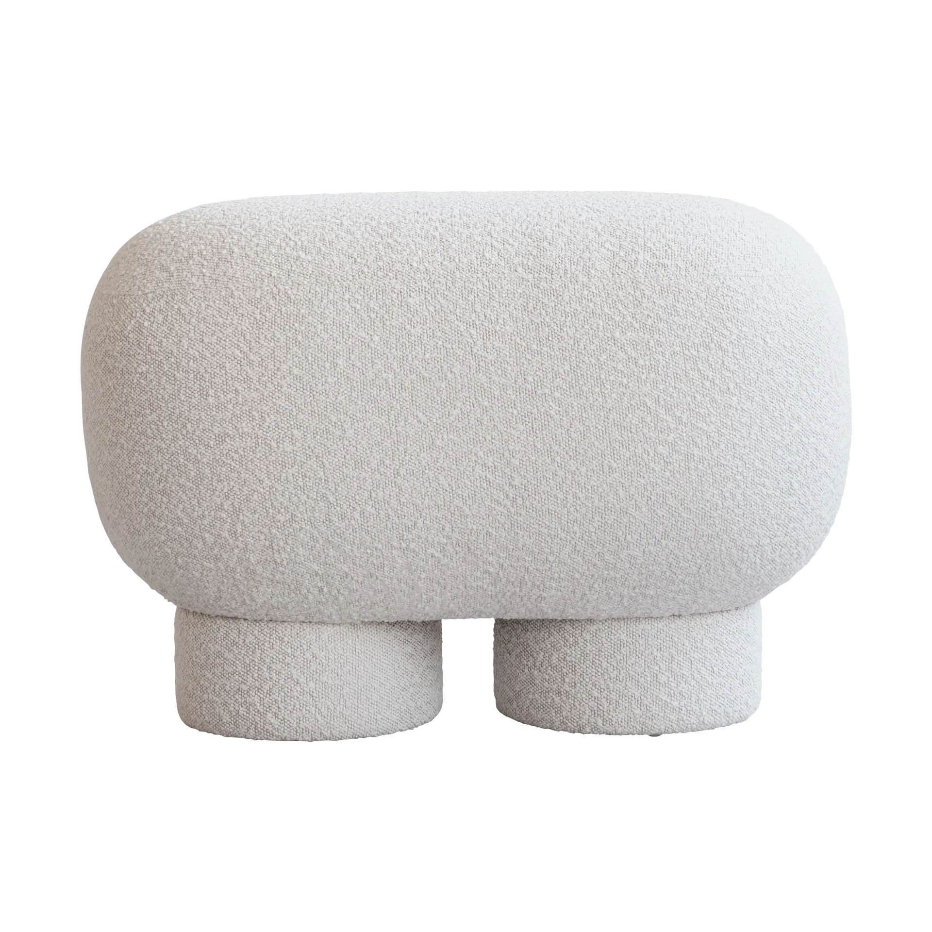 Big Foot petit bankje 70x47 cm, Bouclé 101 Copenhagen