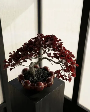 Bloom tray schaal groot - Maroon - 101 Copenhagen