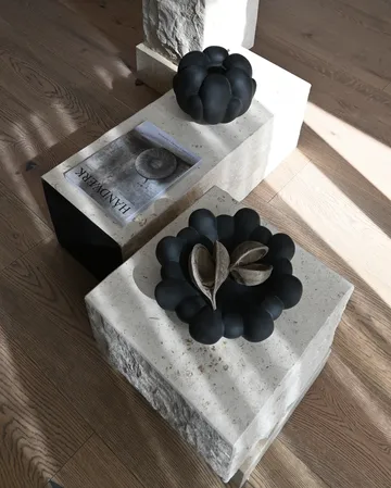 Bloom Tray schaal medio Ø28,5 cm - Black - 101 Copenhagen