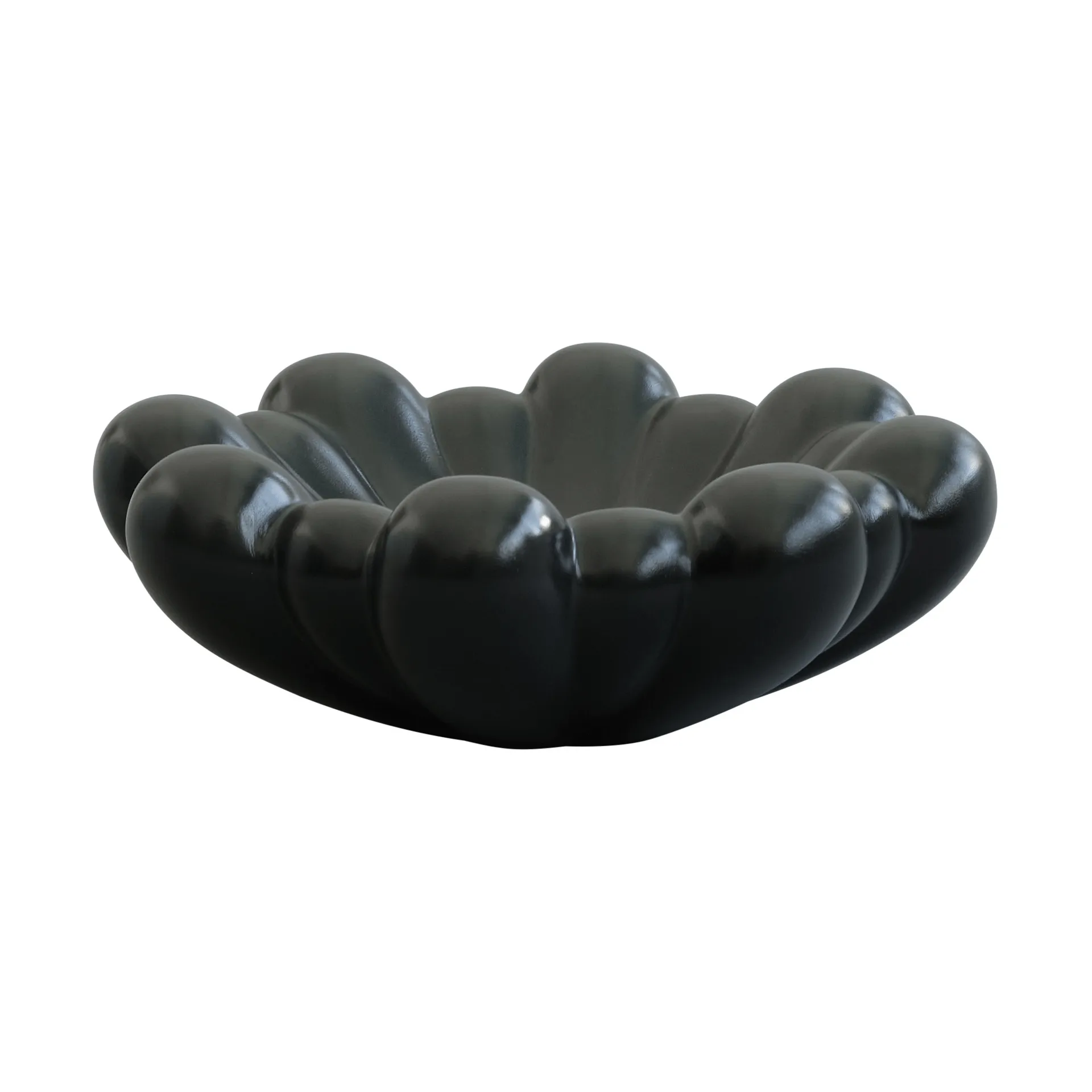Bloom Tray schaal medio Ø28,5 cm, Dark green 101 Copenhagen