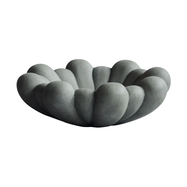 Bloom Tray schaal medio Ø28,5 cm - Dark grey - 101 Copenhagen