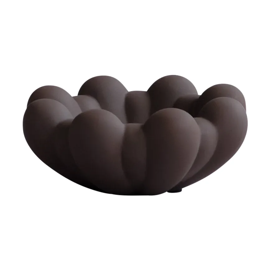 Bloom tray schaal mini, Chocolate brown 101 Copenhagen