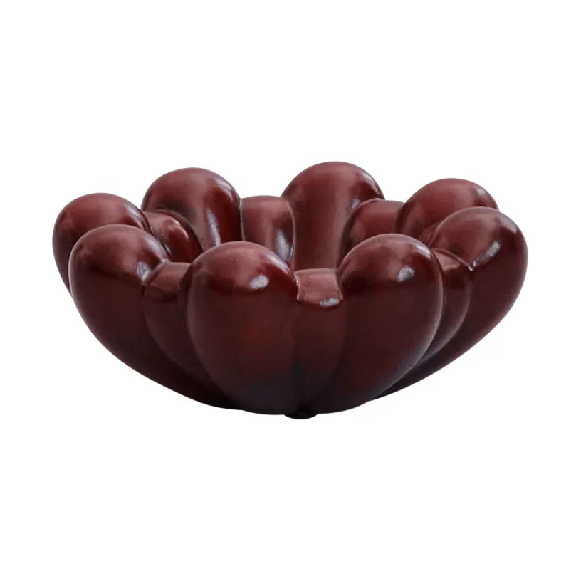 Bloom tray schaal mini, Maroon 101 Copenhagen