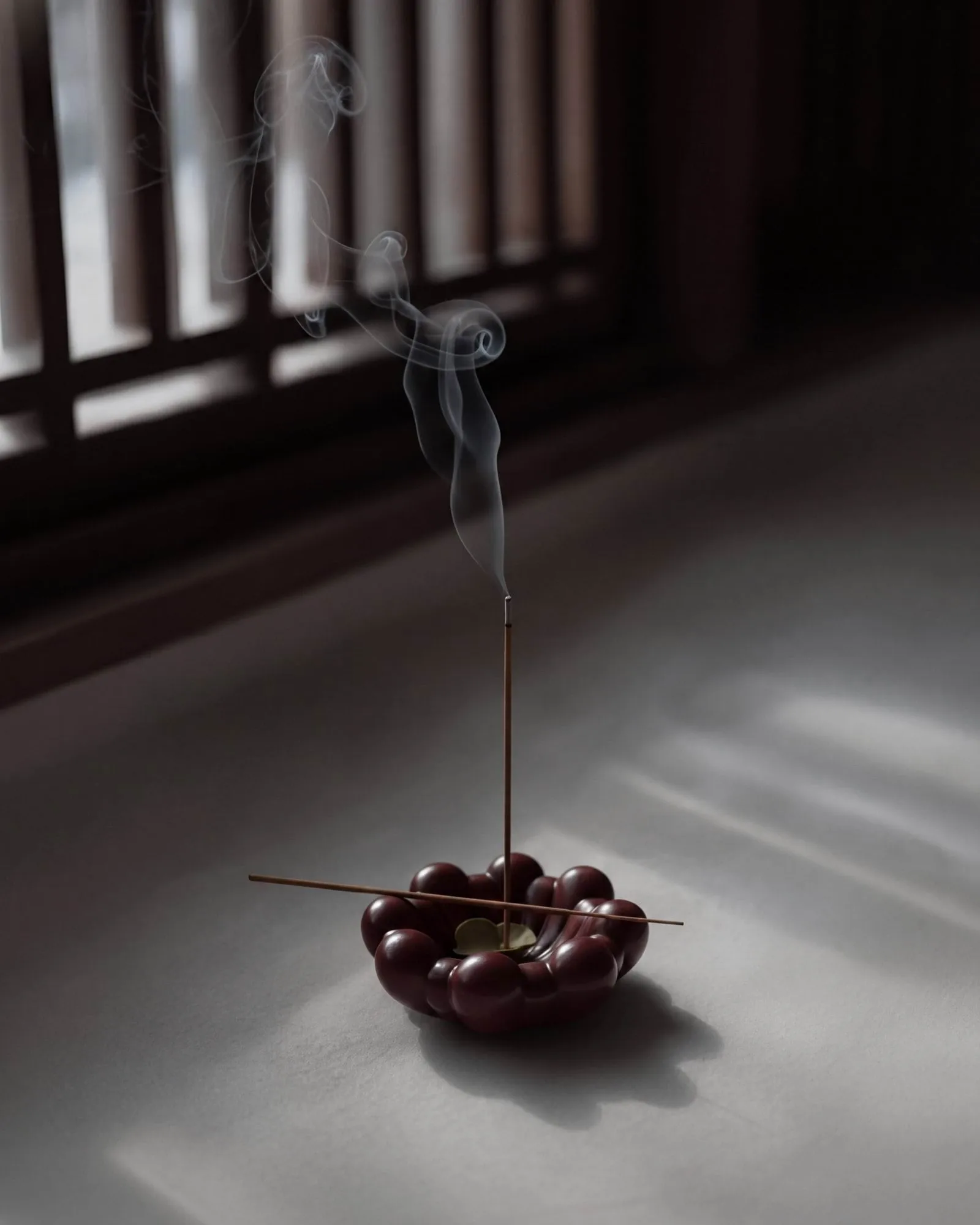 Bloom tray schaal mini, Maroon 101 Copenhagen