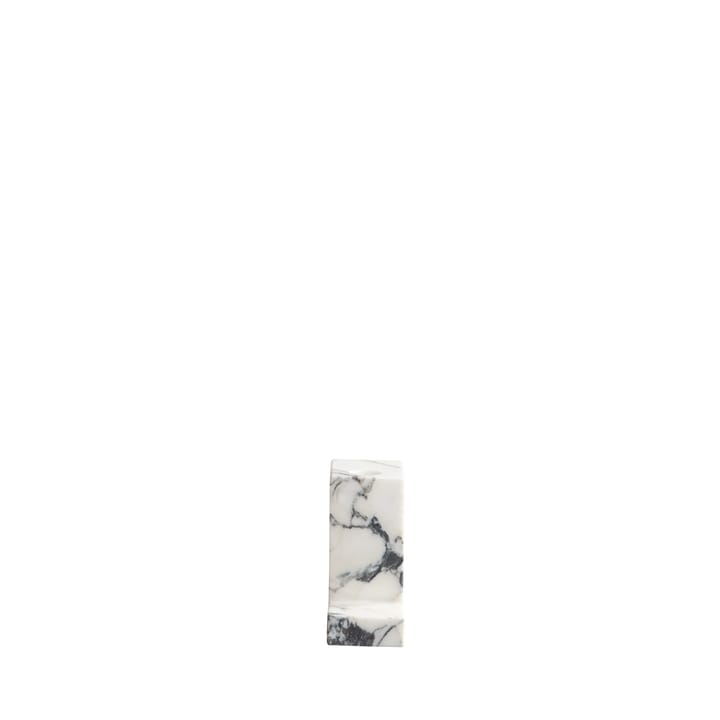 Brick hoge kandelaar 10,5x12,5 cm, Calacatta 101 Copenhagen