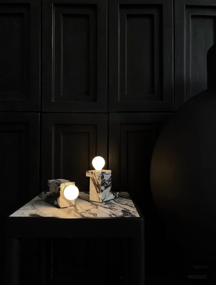 Brick lage lamp 8x14 cm, Calacatta 101 Copenhagen