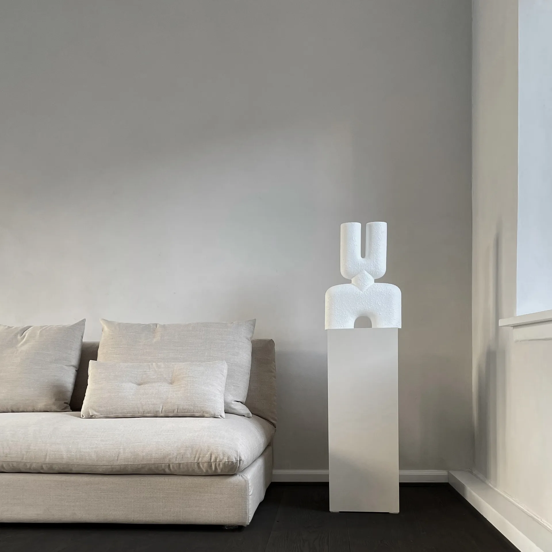 Cobra Double Medio vaas 34x47 cm, Bubble White 101 Copenhagen