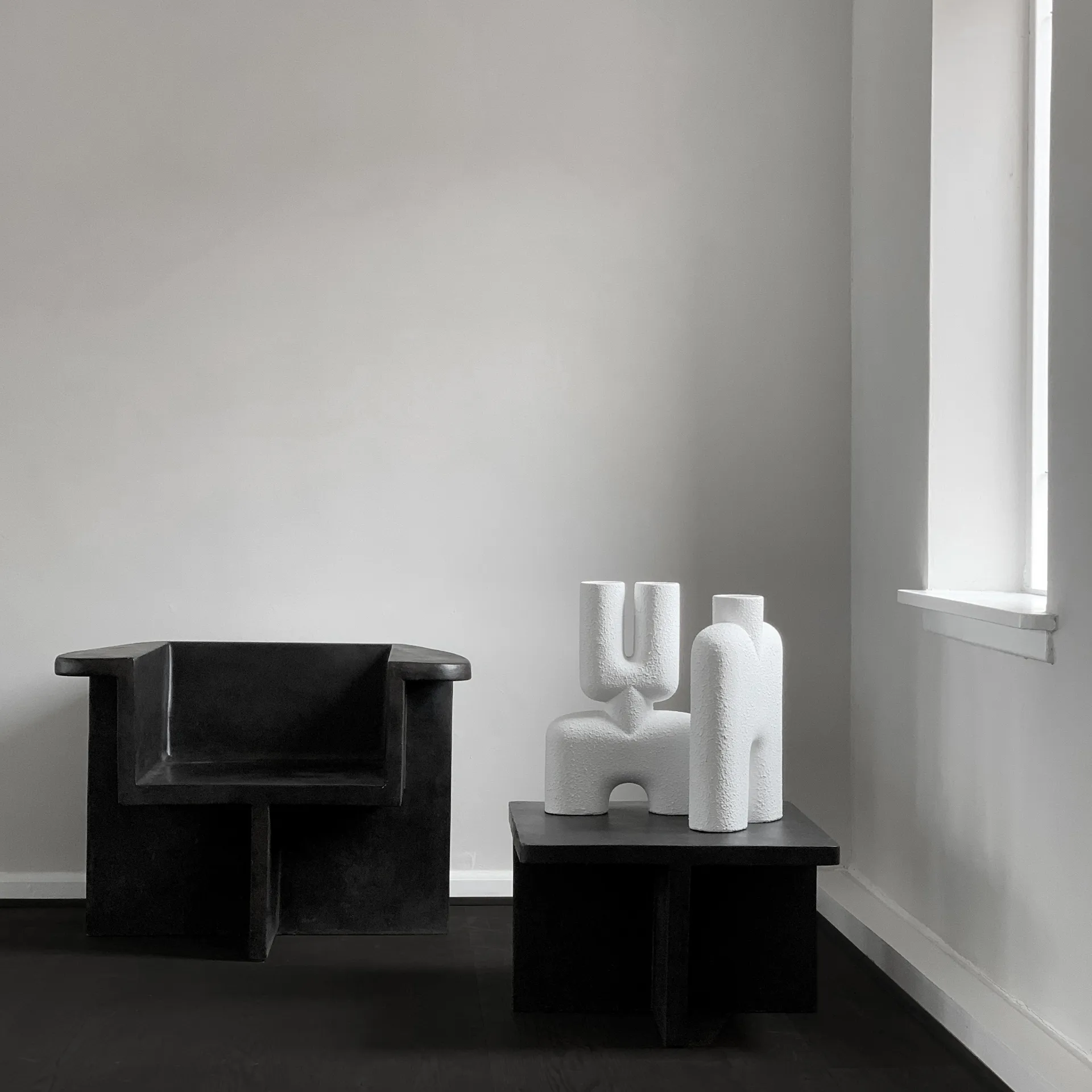 Cobra Double Medio vaas 34x47 cm, Bubble White 101 Copenhagen