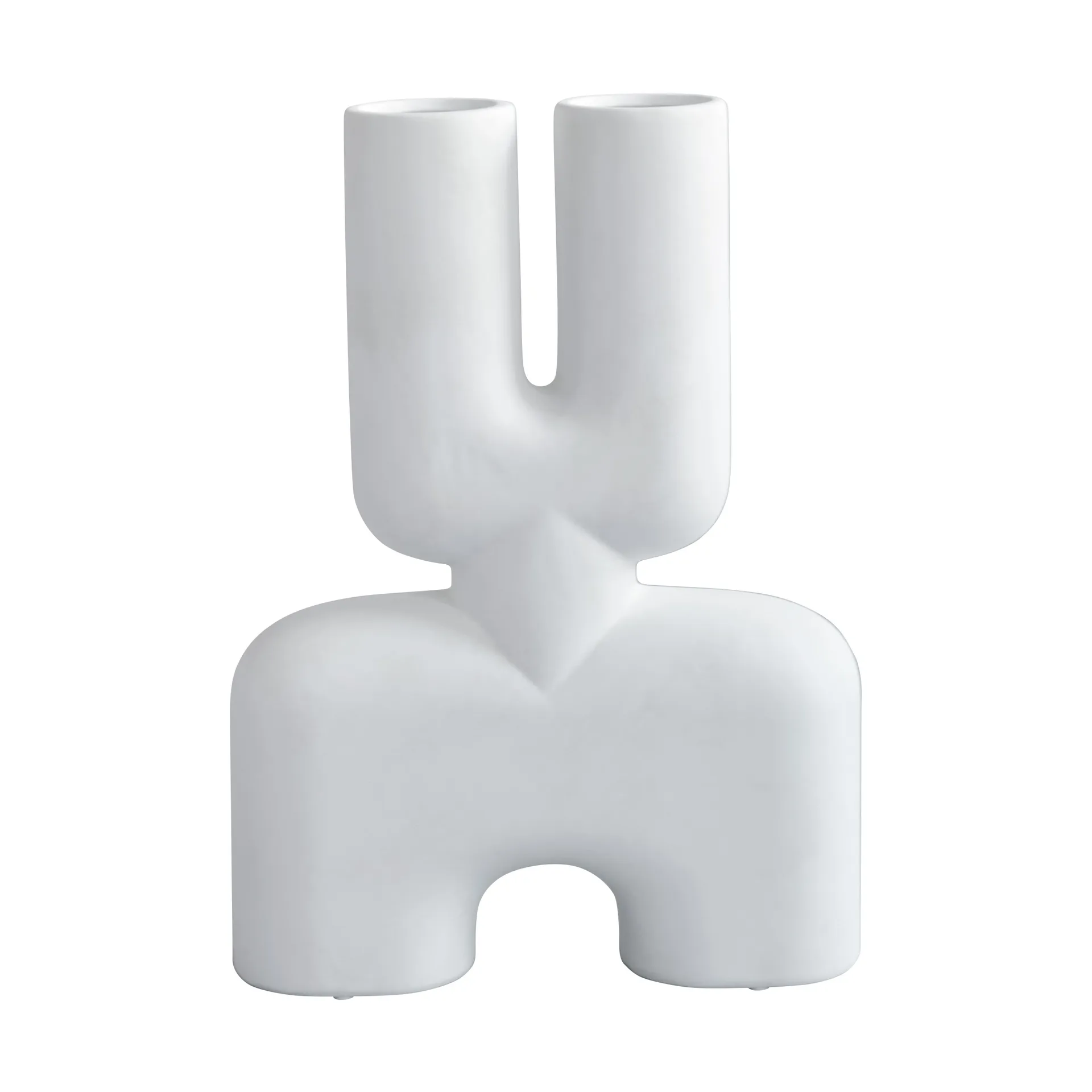 Cobra Double medio vaas 47x34 cm, Bone white 101 Copenhagen