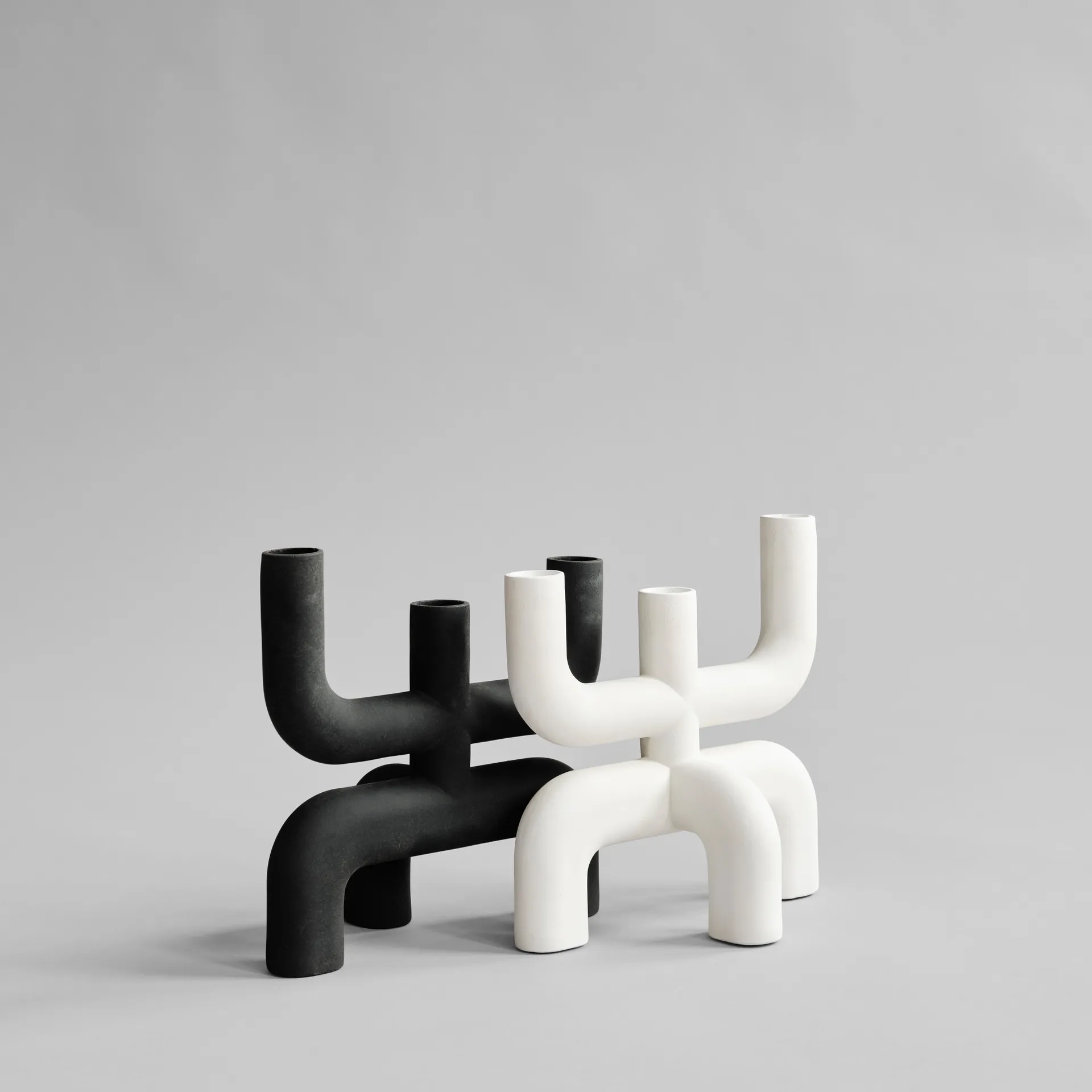 Cobra kandelaar 25x25 cm, Bone White 101 Copenhagen