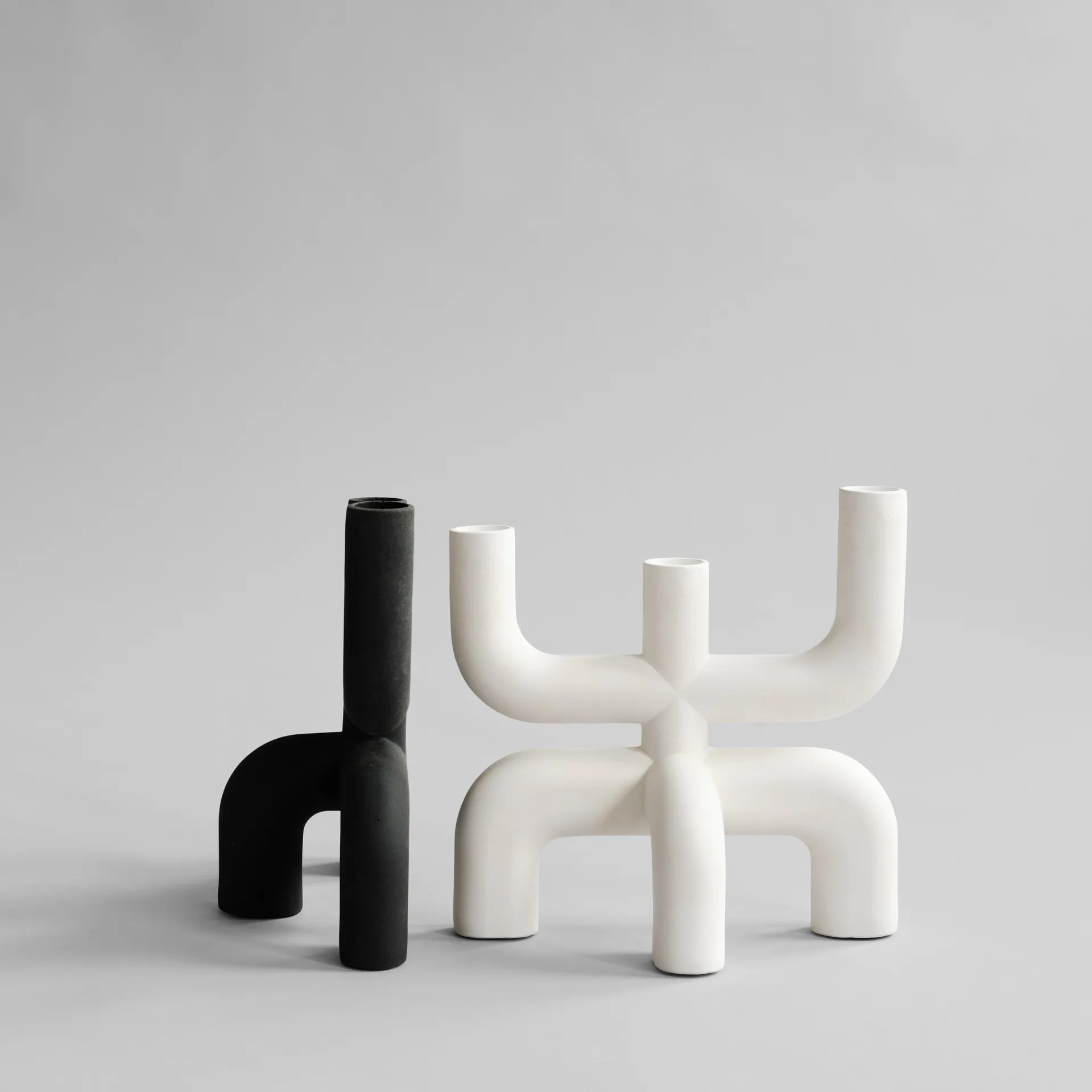 Cobra kandelaar 25x25 cm, Bone White 101 Copenhagen