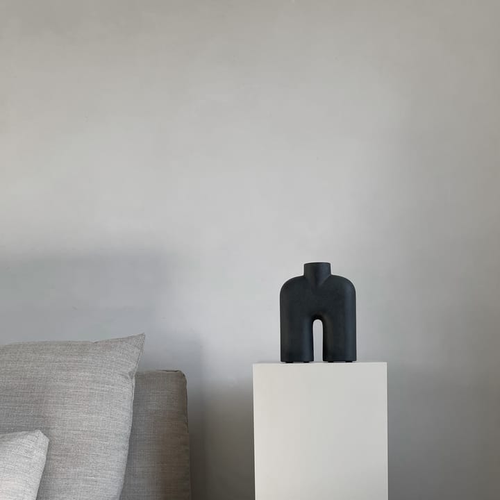 Cobra Tall Mini vaas 18x23 cm, Zwart 101 Copenhagen
