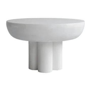 Crown bijzettafel low Ø65 cm - Bone white - 101 Copenhagen