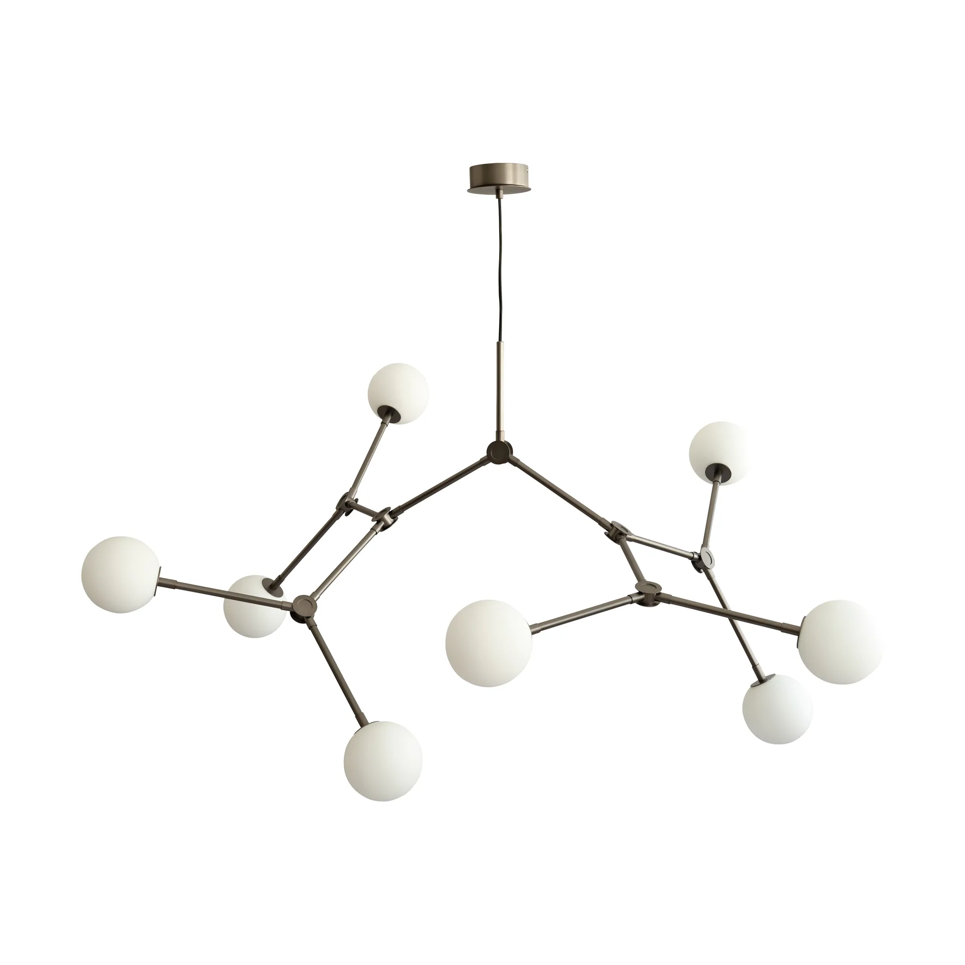Drop Chandelier Bulp kroonluchter grande, Grey 101 Copenhagen
