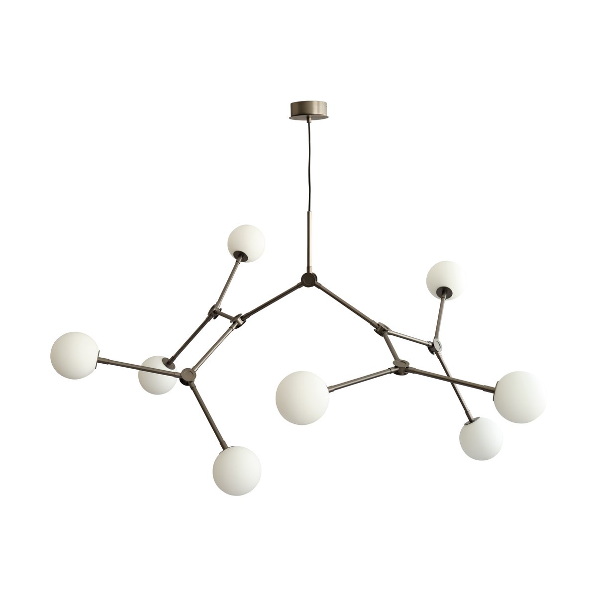 101 Copenhagen Drop Chandelier Bulp kroonluchter grande Grey