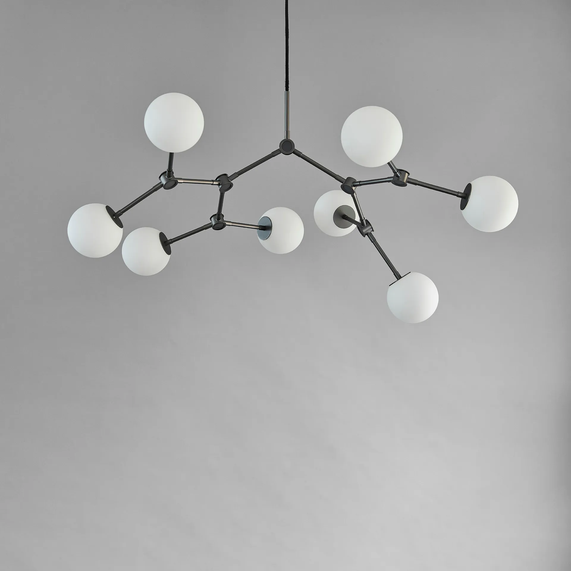 Drop Chandelier Bulp kroonluchter mini, Grijs 101 Copenhagen