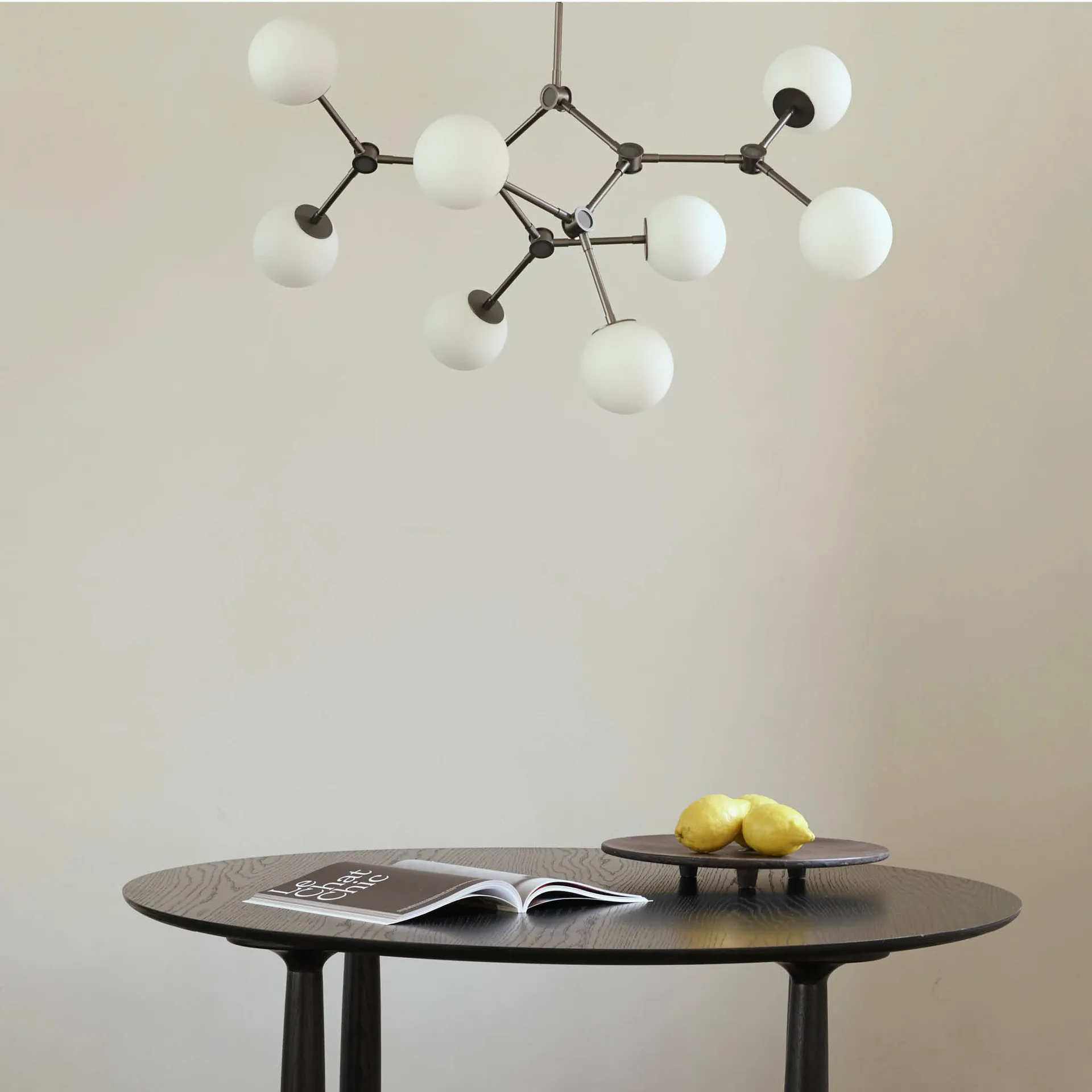 Drop Chandelier Bulp kroonluchter mini, Grijs 101 Copenhagen