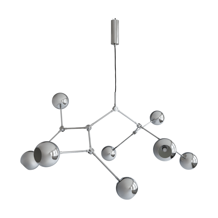 Drop Chandelier Globe kroonluchter - Chrome - 101 Copenhagen
