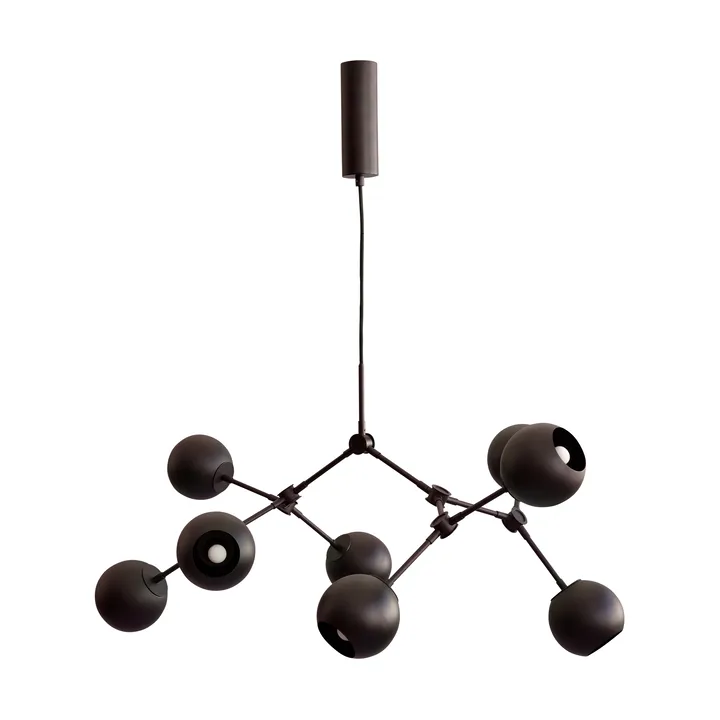 Drop Chandelier Globe kroonluchter mini - Burned black - 101 Copenhagen