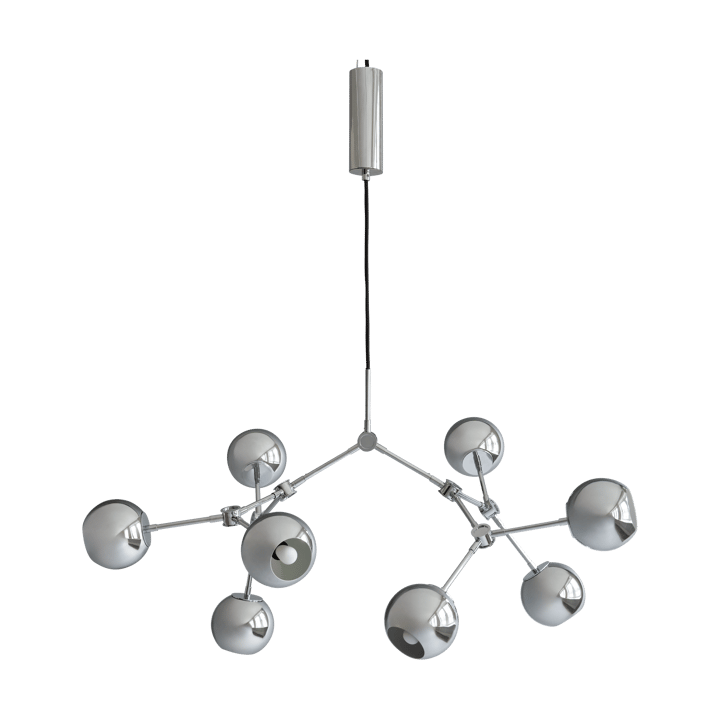 Drop Chandelier Globe kroonluchter mini - Chrome - 101 Copenhagen