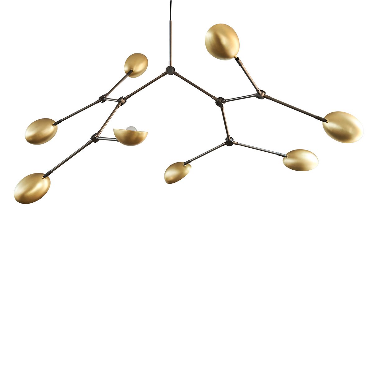 101 Copenhagen Drop Chandelier kroonluchter Messing