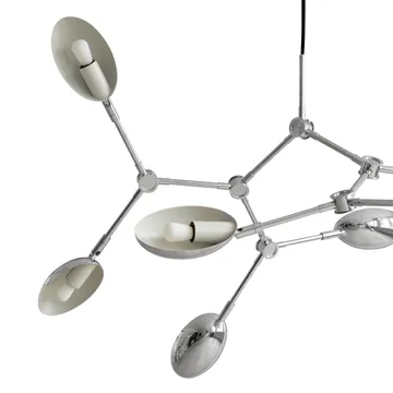 Drop Chandelier kroonluchter mini - Chrome - 101 Copenhagen