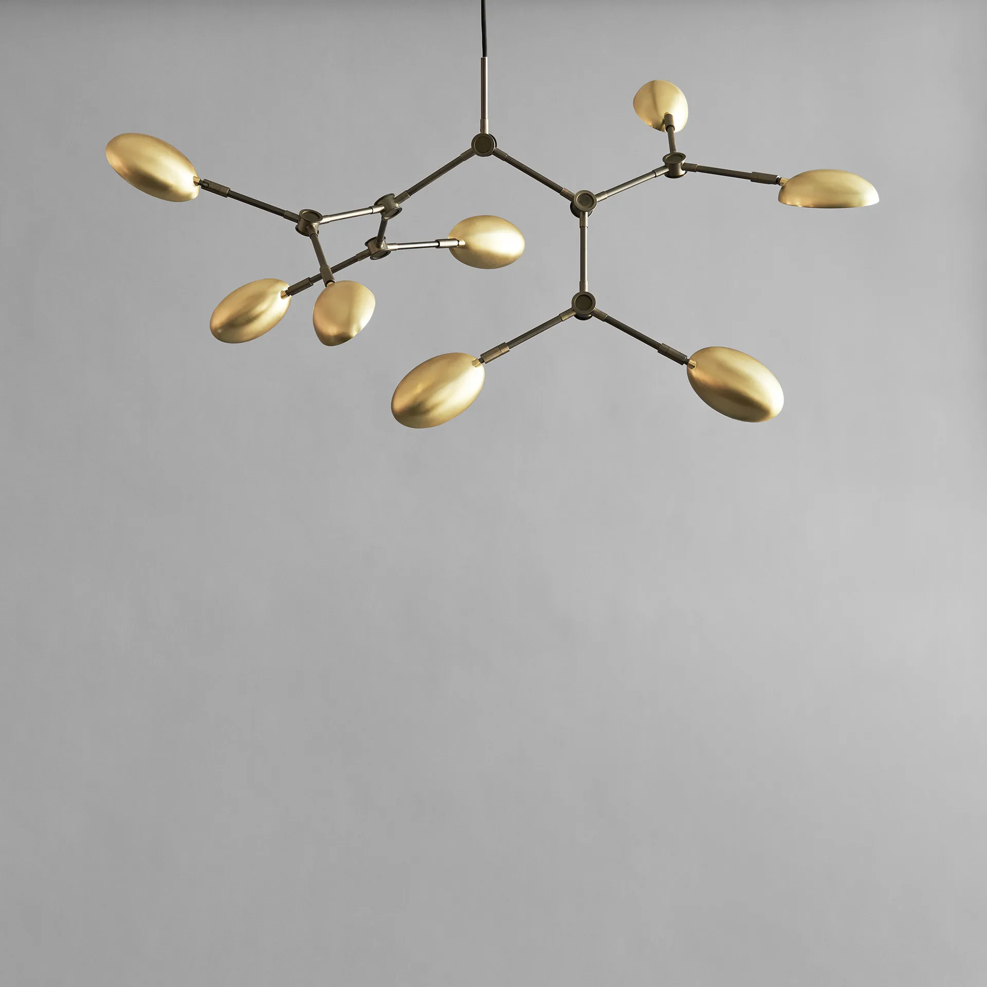Drop Chandelier kroonluchter mini, Messing 101 Copenhagen