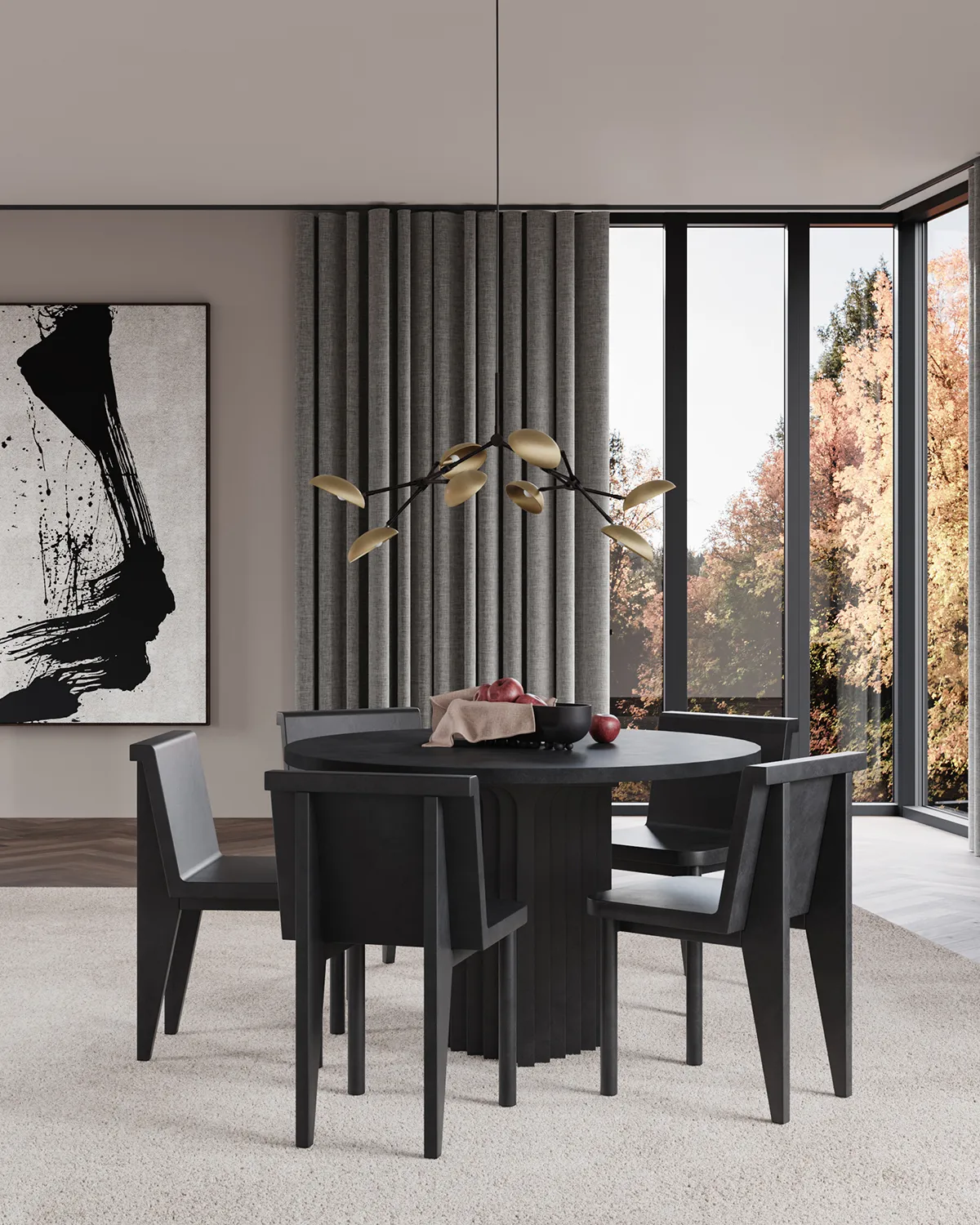 Drop Chandelier kroonluchter mini, Messing 101 Copenhagen