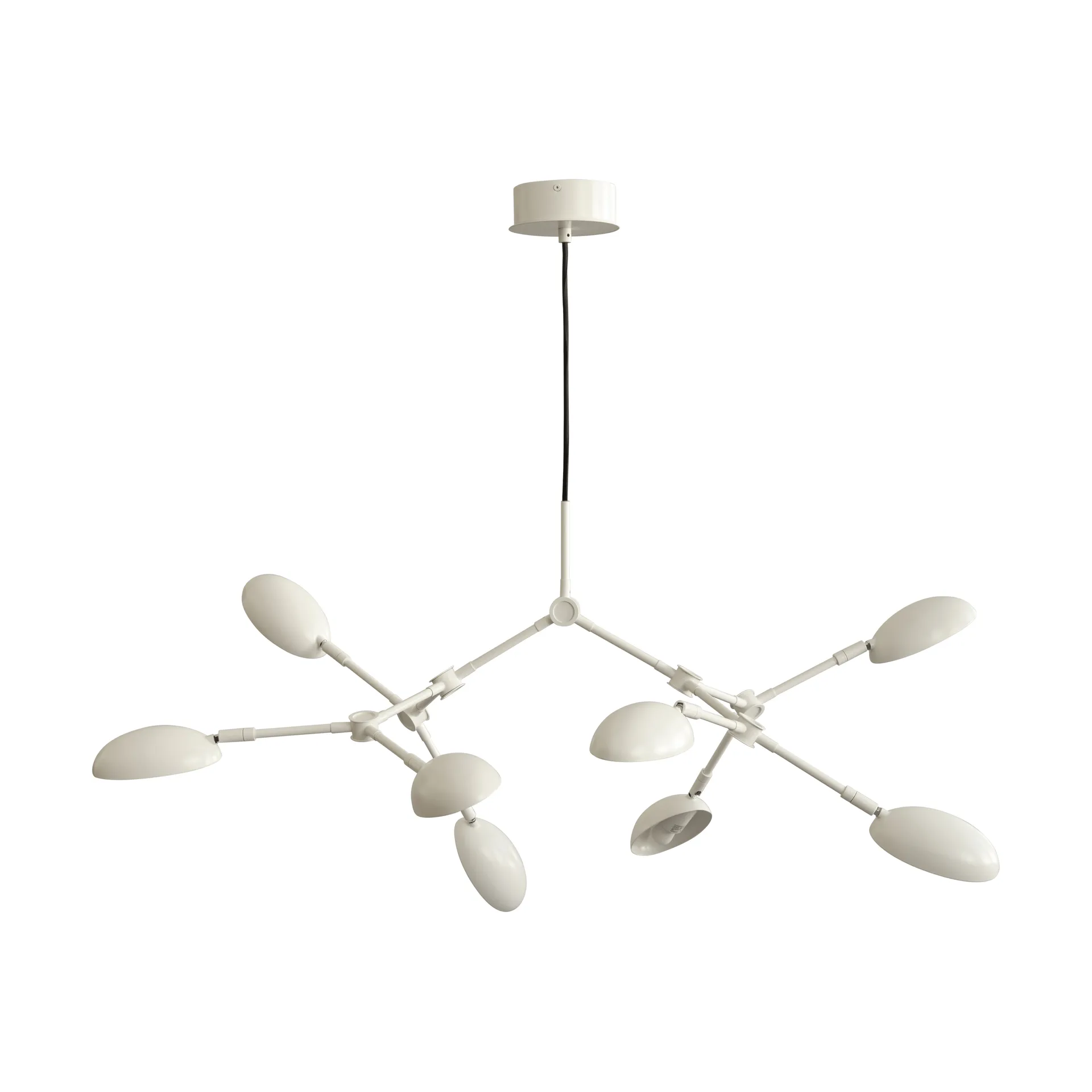 Drop Chandelier kroonluchter mini, Wit 101 Copenhagen