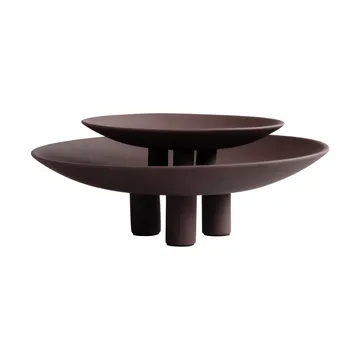 Duck schaal Ø45 cm - Chocolate brown - 101 Copenhagen