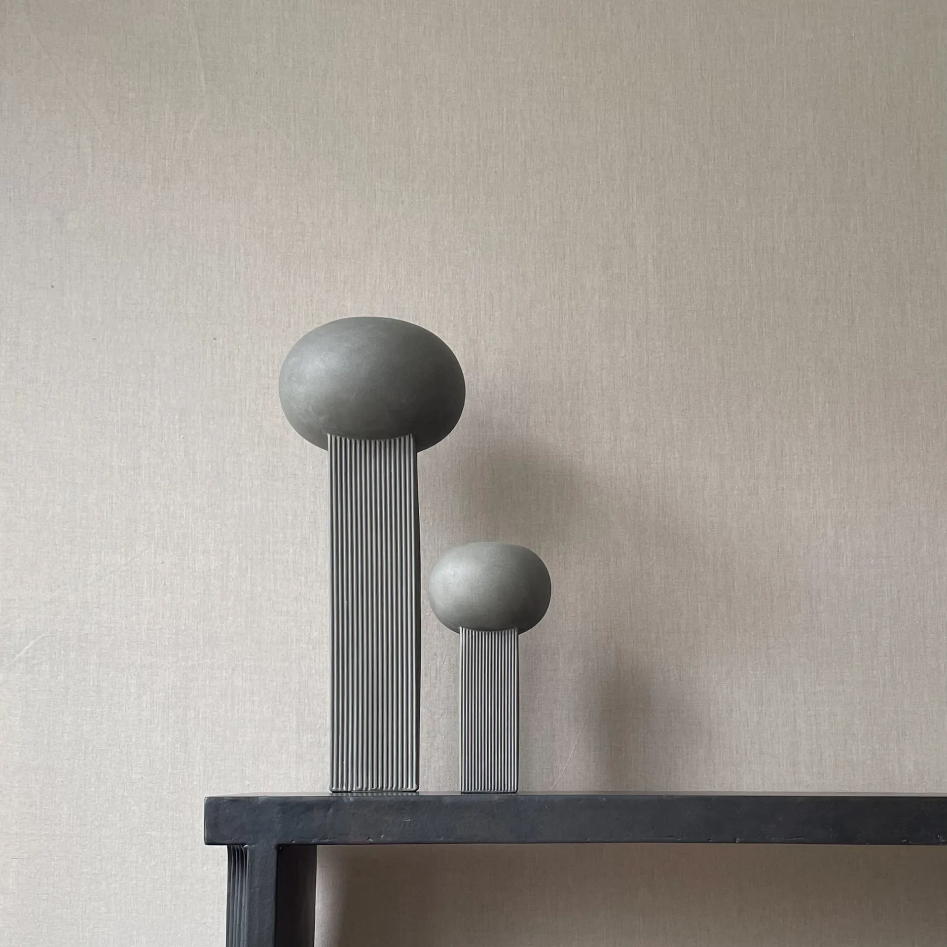 Empire vaas Ø15 cm, Dark Grey 101 Copenhagen