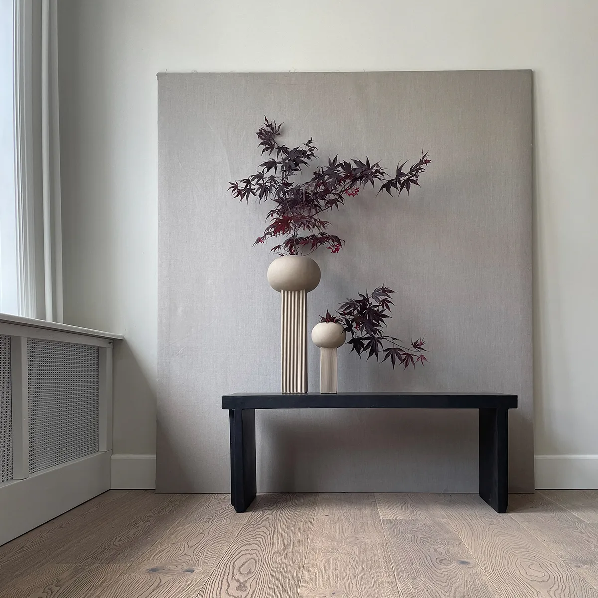 Empire vaas Ø15 cm, Zand 101 Copenhagen