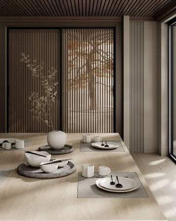 Enkei dienblad medio 30x30 cm - Earth - 101 Copenhagen