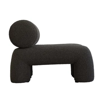 Foku Chair loungefauteuil - Deep taupe - 101 Copenhagen