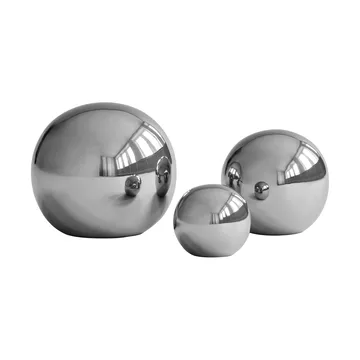Gallery Balls decoratie 3-delig - Chrome - 101 Copenhagen