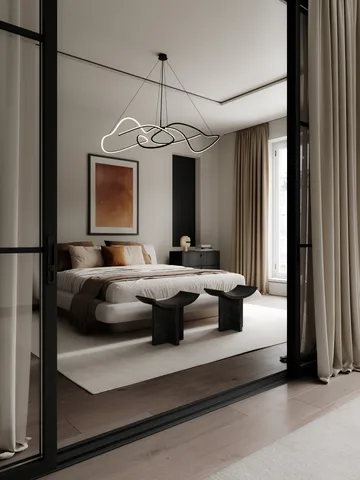 Ghost Chandelier big hanglamp - Burned black - 101 Copenhagen