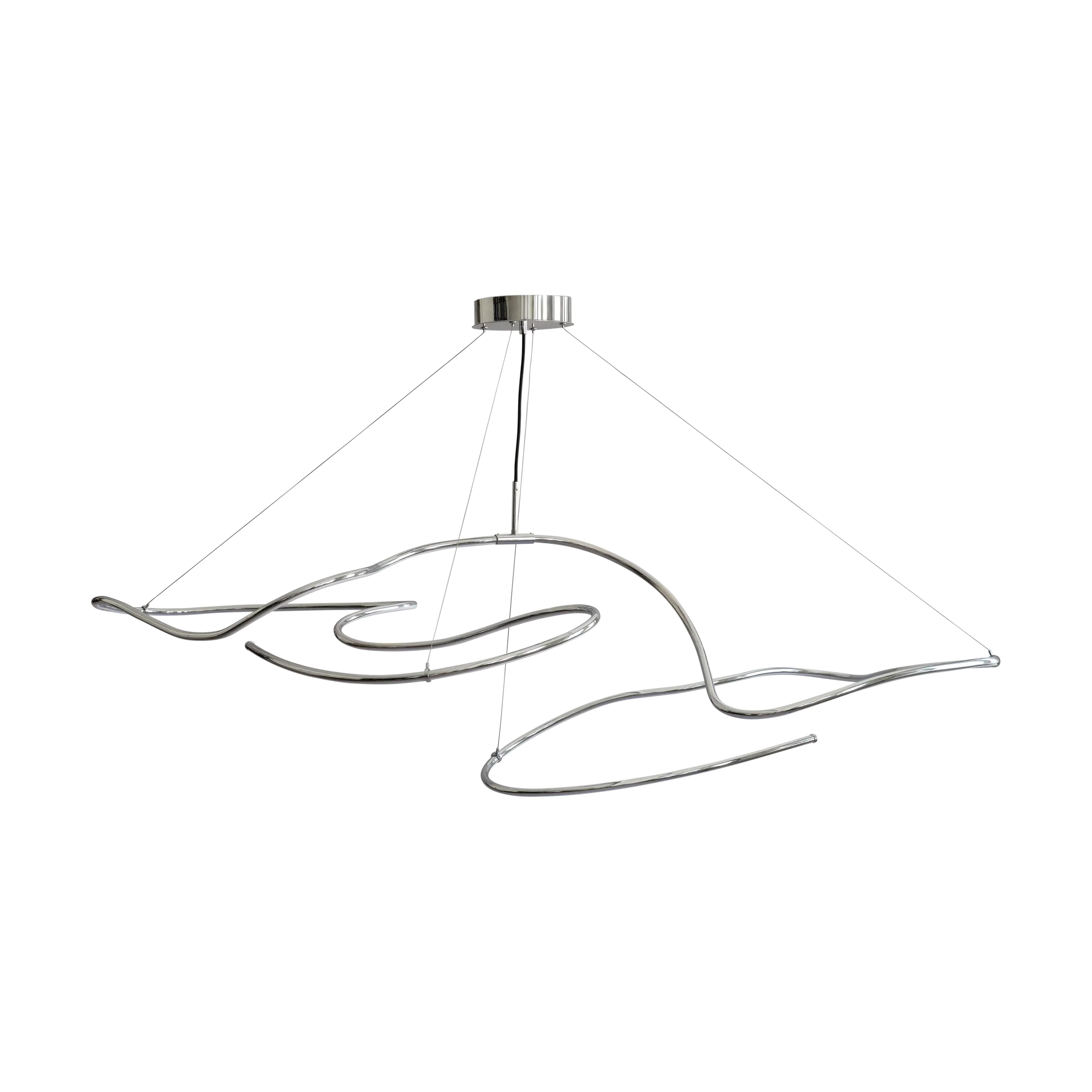 Ghost Chandelier big hanglamp, Chrome 101 Copenhagen