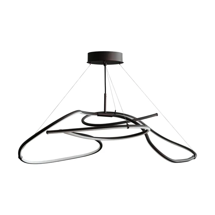 Ghost Chandelier mini hanglamp - Burned black - 101 Copenhagen
