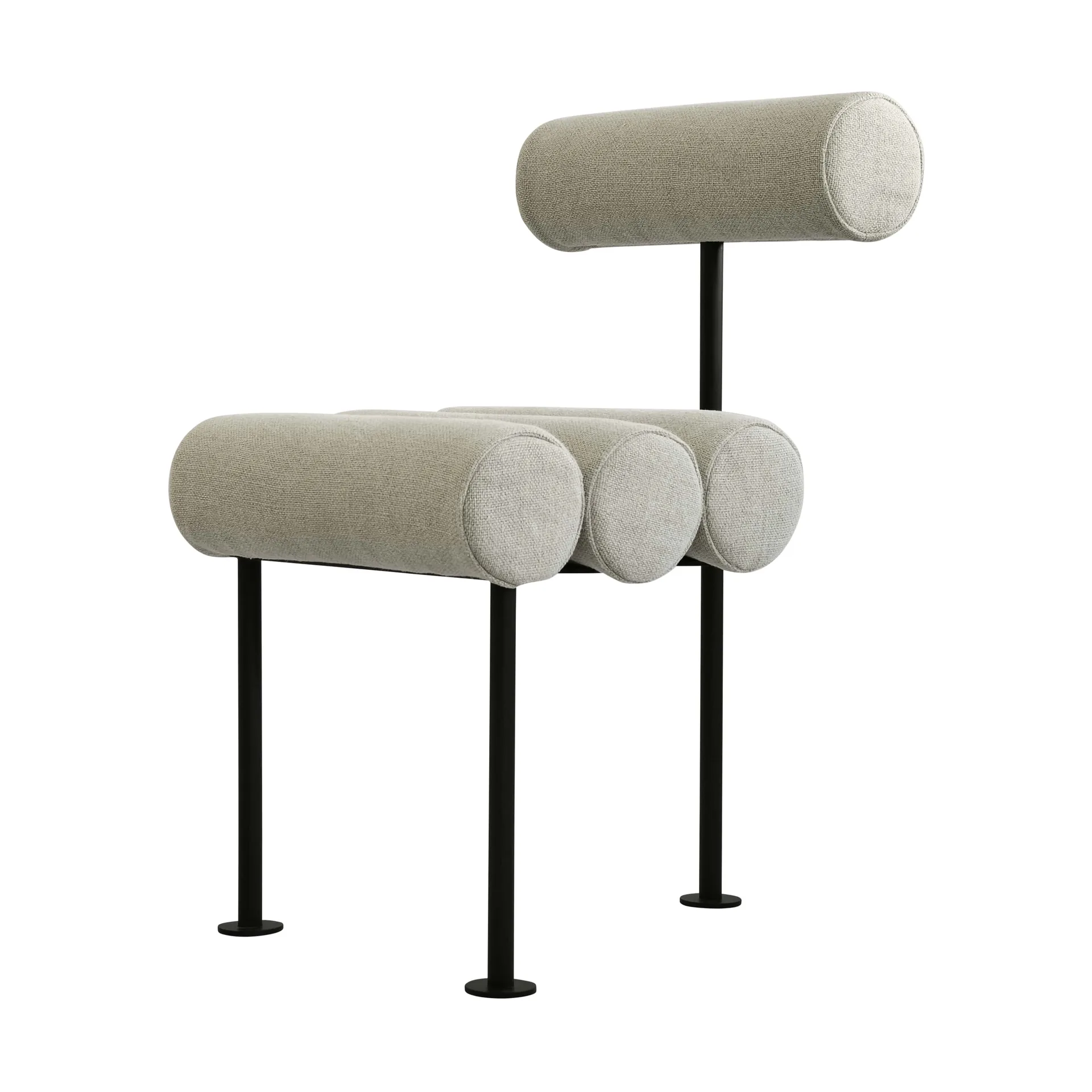 Hiro eetkamerstoel, Black frame-Sand 101 Copenhagen