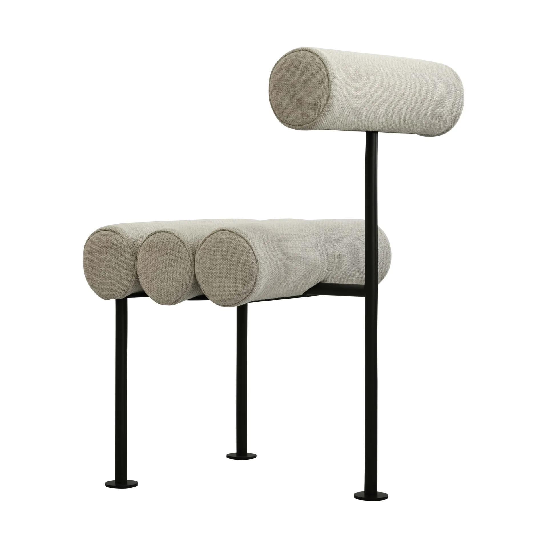 Hiro eetkamerstoel, Black frame-Sand 101 Copenhagen