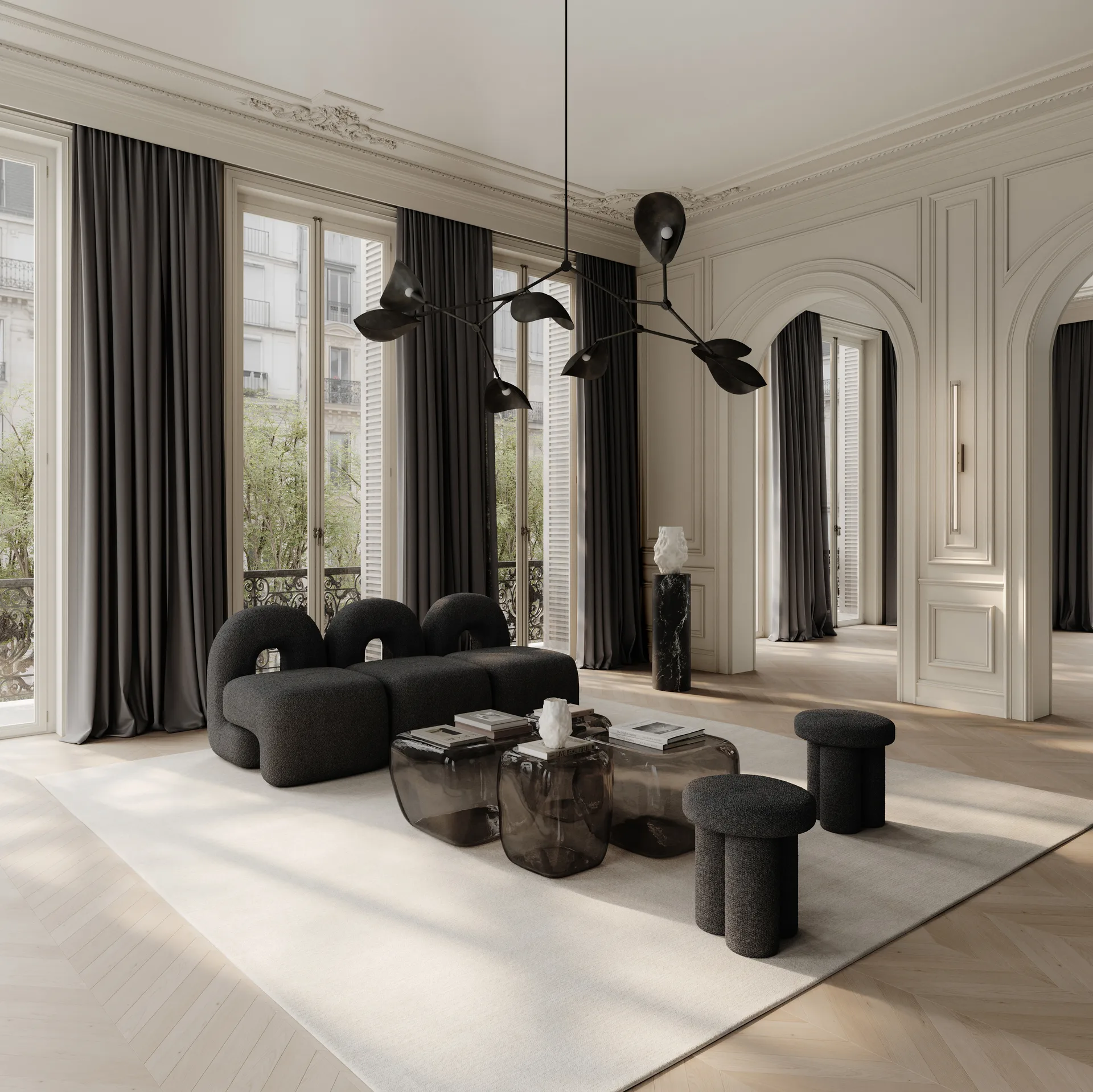 Isis salontafel medio, Smoked forest 101 Copenhagen