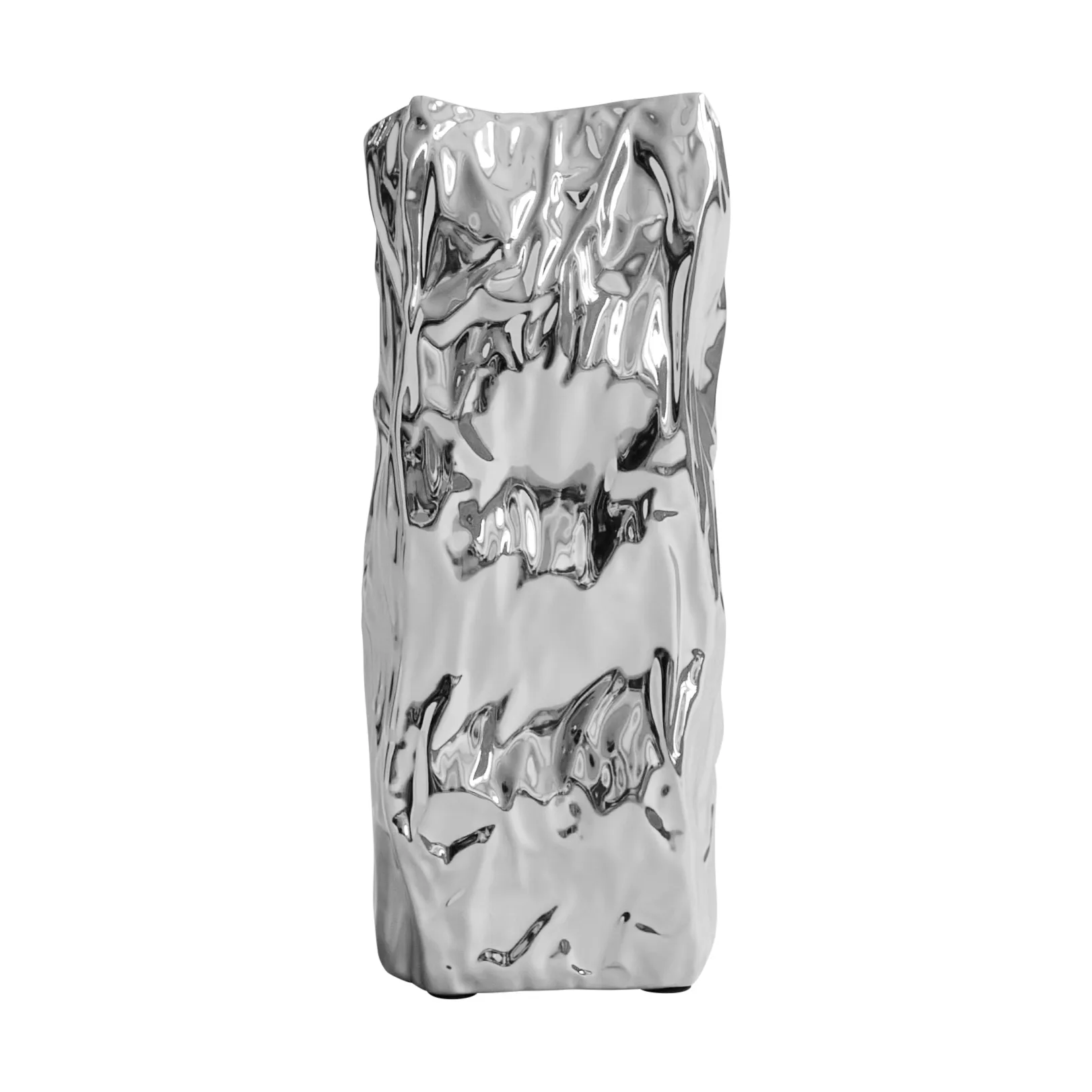 Kami vaas medio 35x16 cm, Chrome 101 Copenhagen